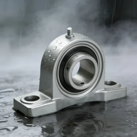 Marine equipment with 316 stainless steel bearings