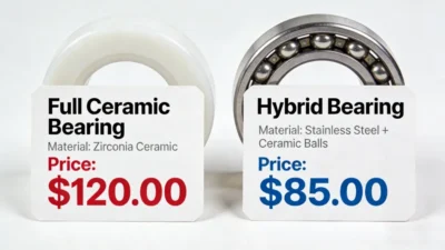 A price tag on a full ceramic bearing vs a hybrid bearing