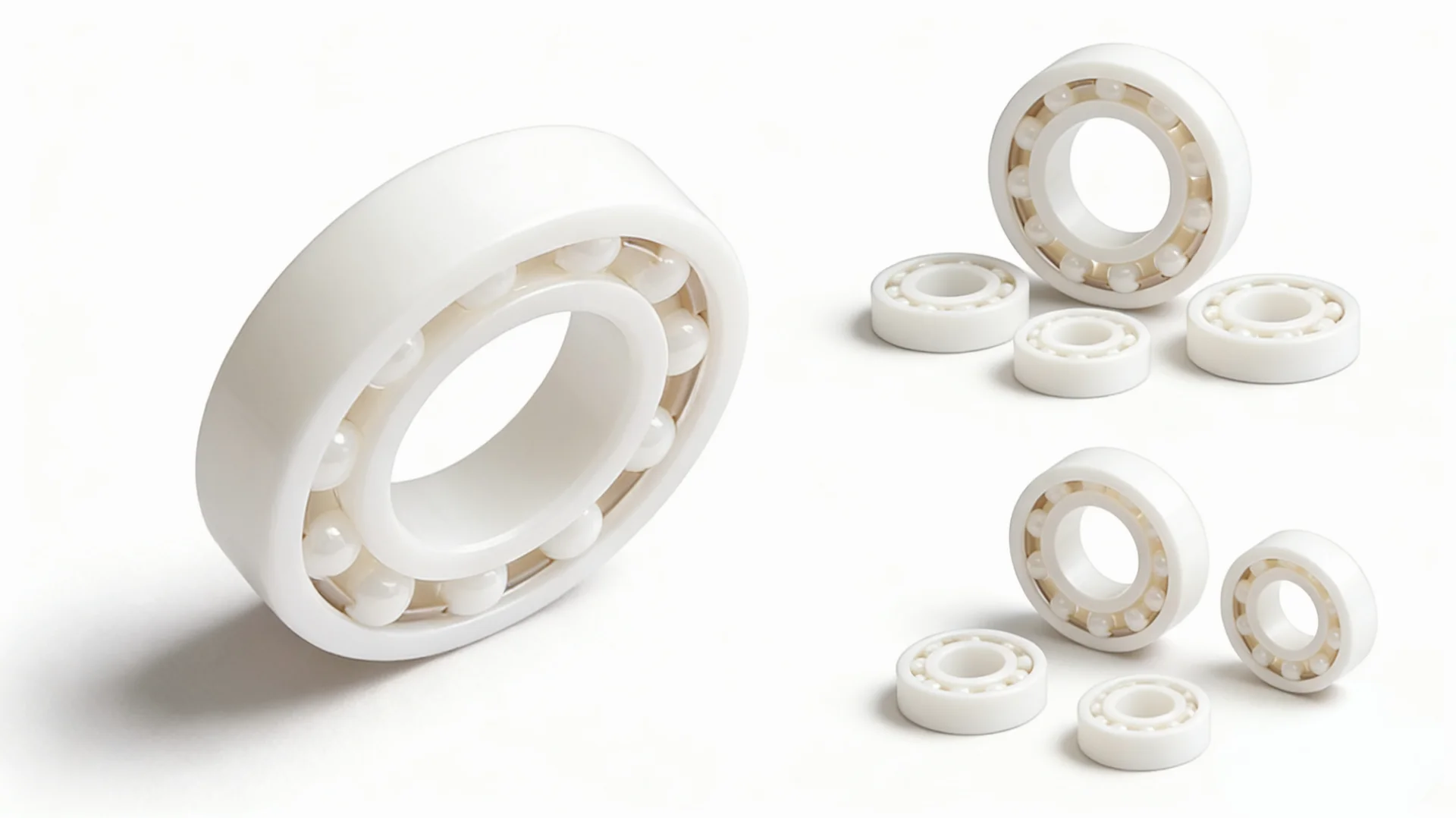Full Ceramic Deep Groove Ball Bearings
