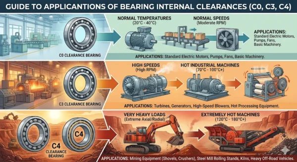 application of C0 C3 C4 bearings