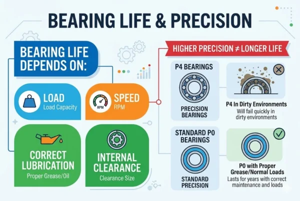 Bearing life and precision