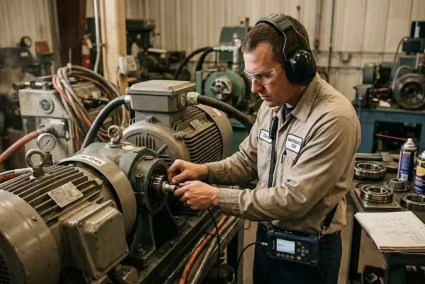 bearing noise diagnosis sound identify problems